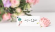 Place card Chic Flowers